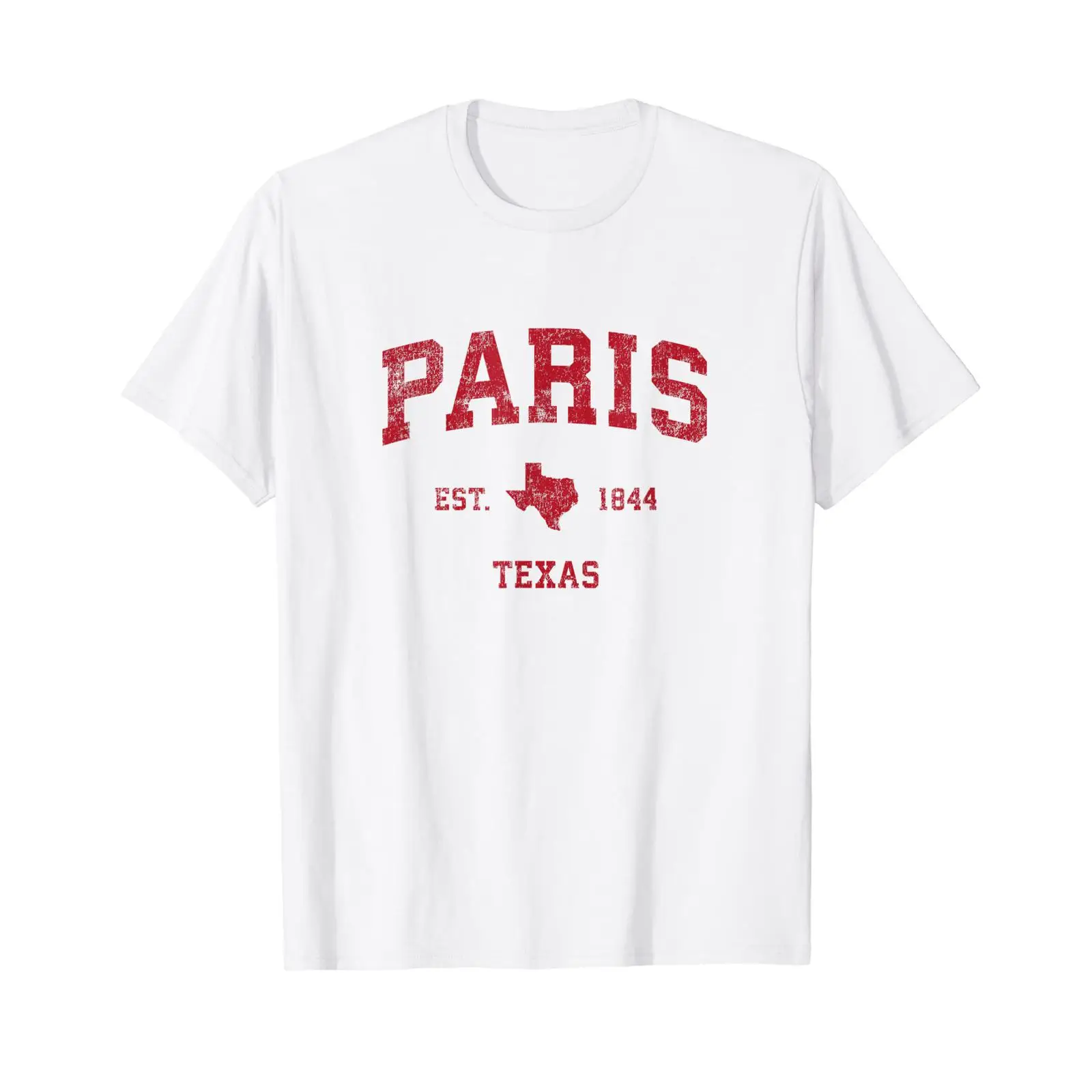Vintage Fashion In Paris - Paris Texas TX Vintage Sports Design