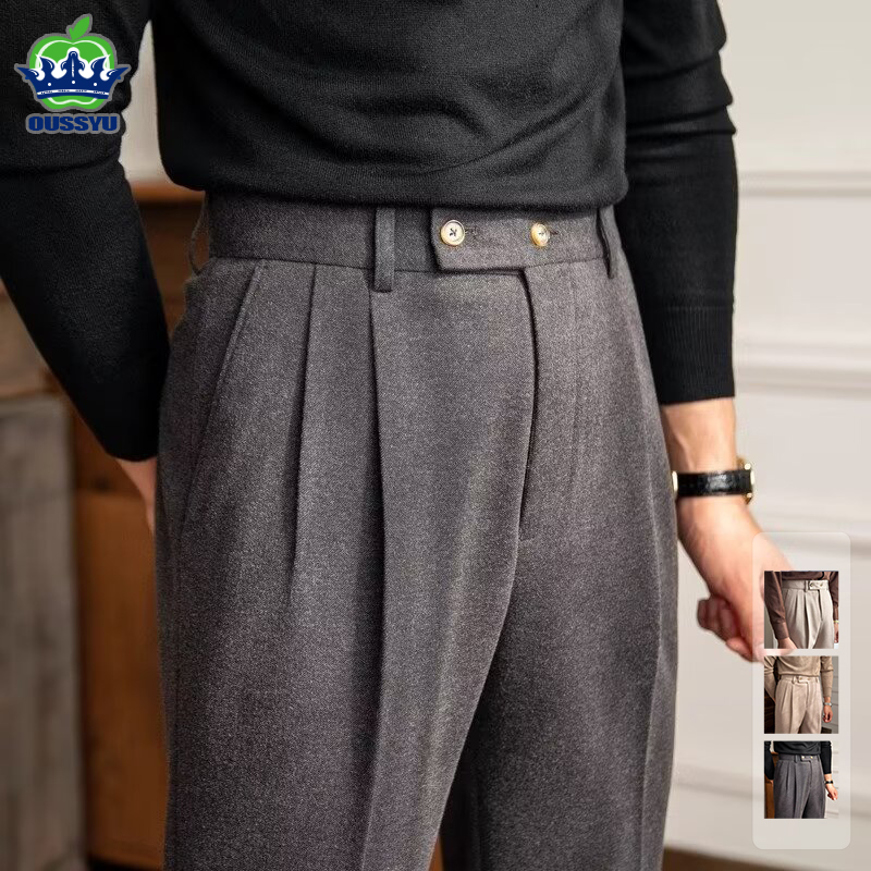 Retro Track Pant - Classics Italian Naples Style Men's Suit