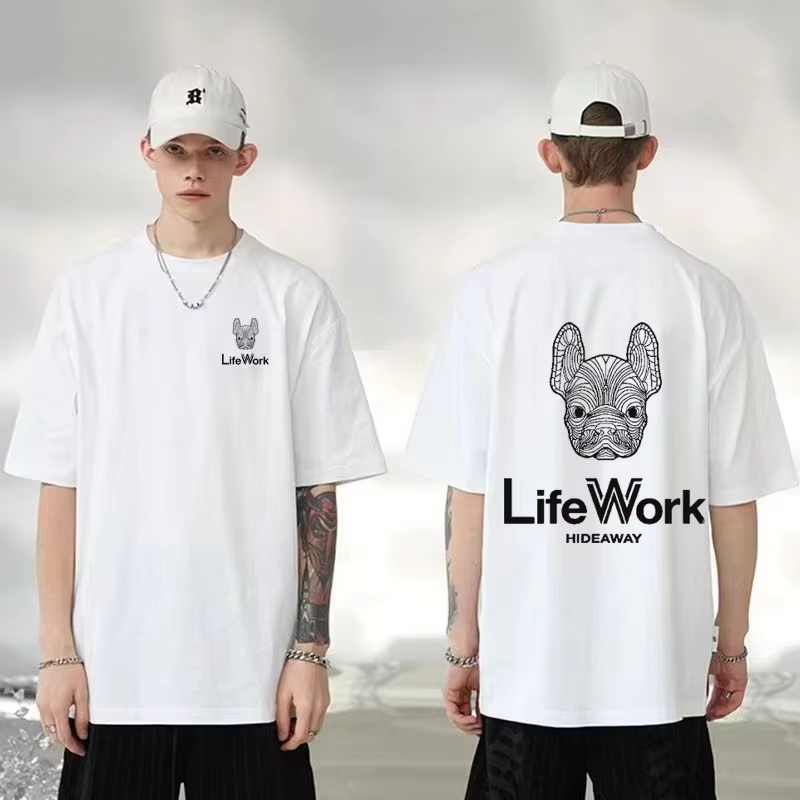 Vintage Fashion Korea - Hot Sale Vintage Korea Dog Graphic