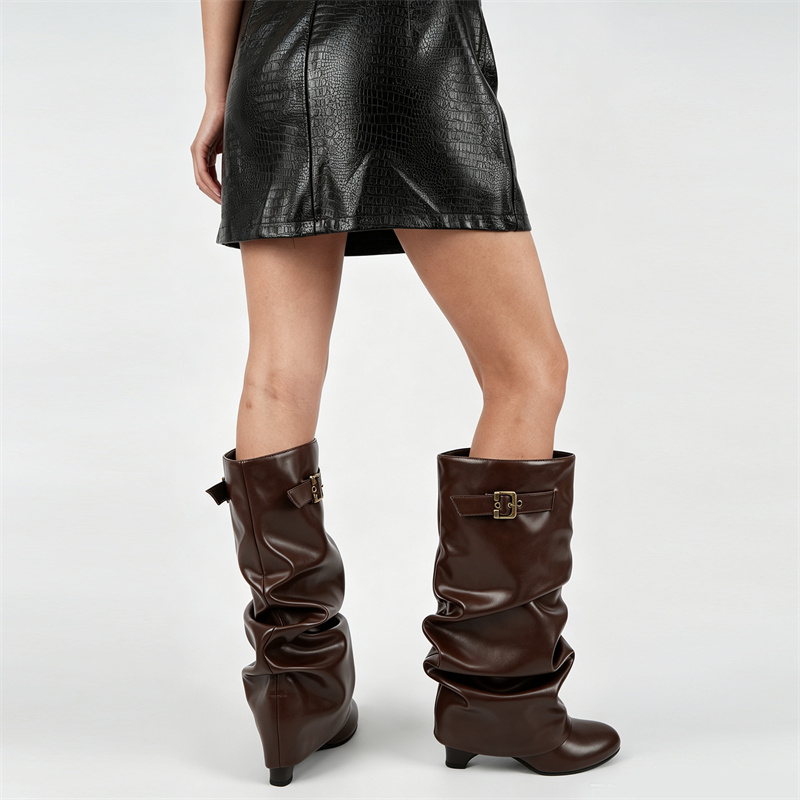 Onlymaker Brown Faux Leather S - огляд і ціна Vintage And Modern Fashion