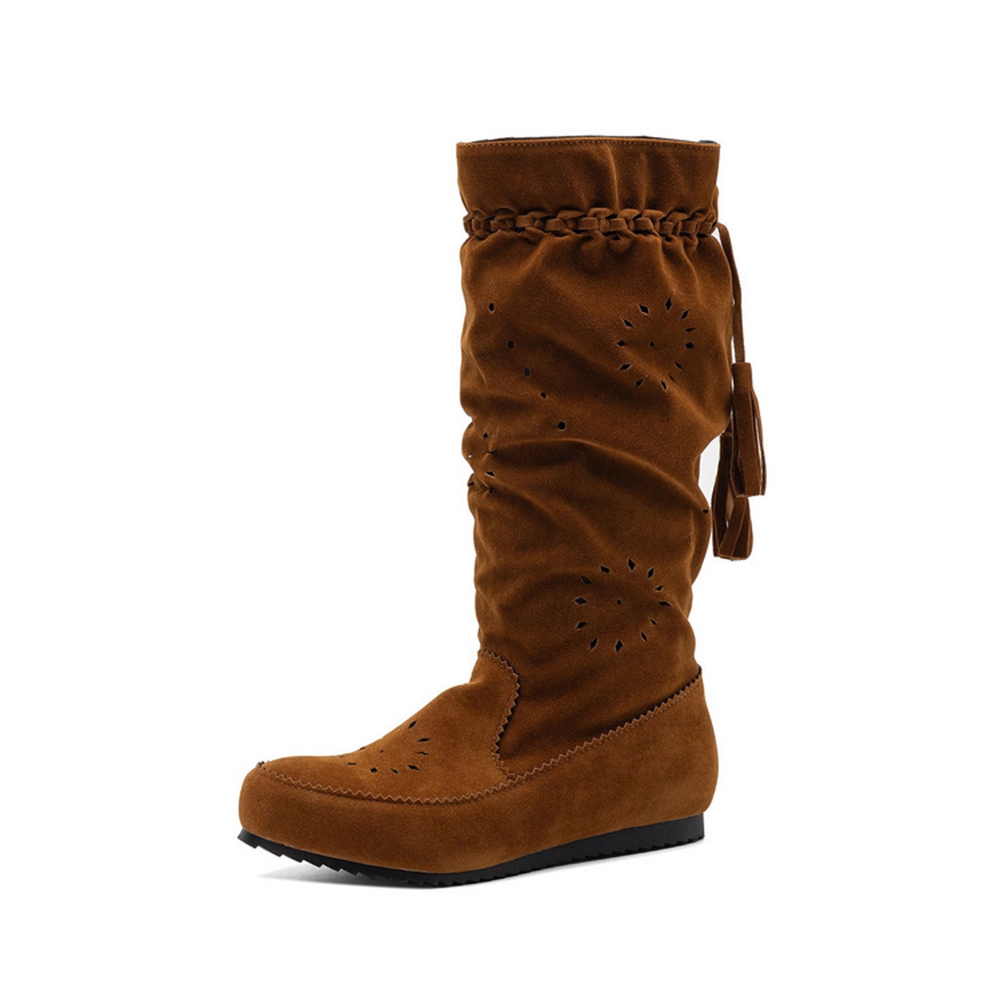 Women Bohemian Knee High Boots - огляд і ціна Vintage And Modern Fashion