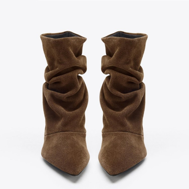 Women Pile Up Ankle Boots 2026 - огляд і ціна Vintage And Modern Fashion