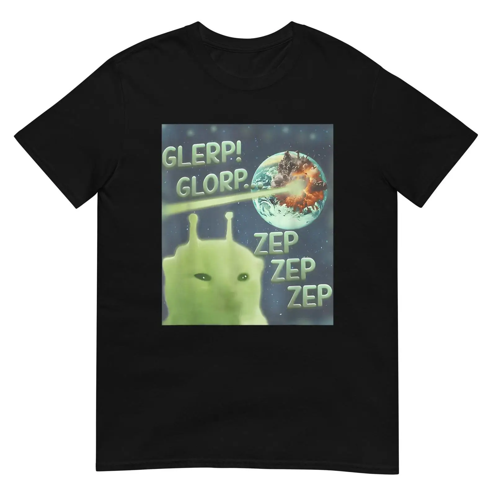 Glerp Glorp shirt fun graphic  - огляд і ціна Quirky Vintage Fashion