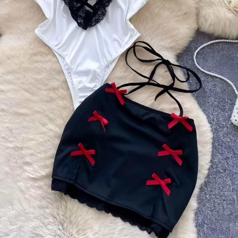 Women 2 Piece Sets Hollow Back - огляд і ціна Vintage Fashion Ai