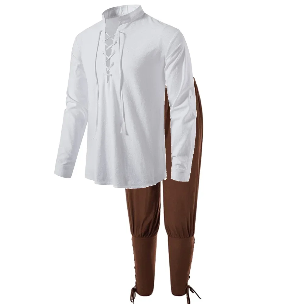 2Pcs Retro Vintage Medieval Re - огляд і ціна Retro Track Pant