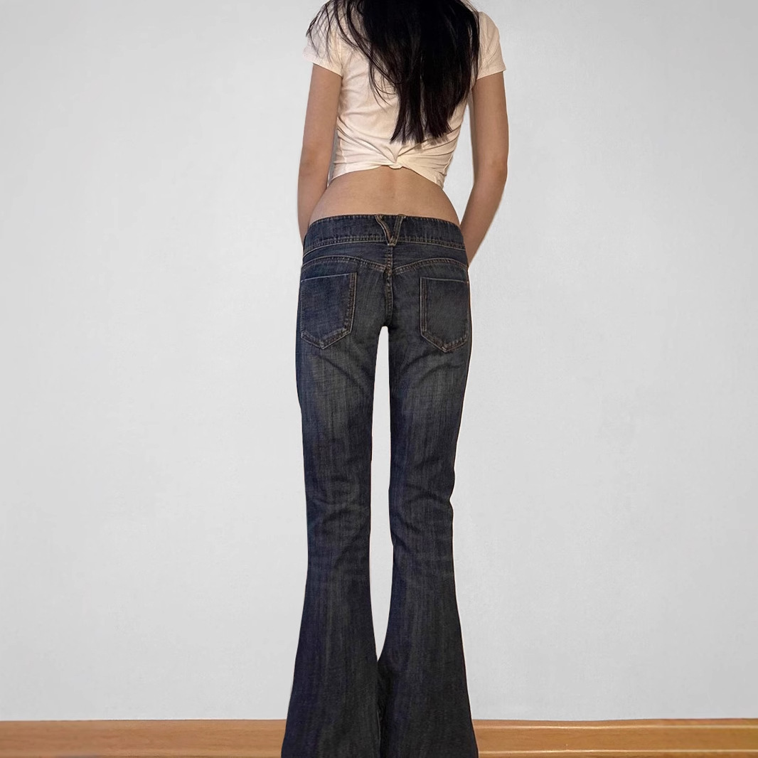 Vintage y2k Flared Jeans Retro - огляд і ціна Mom Jean High Rise