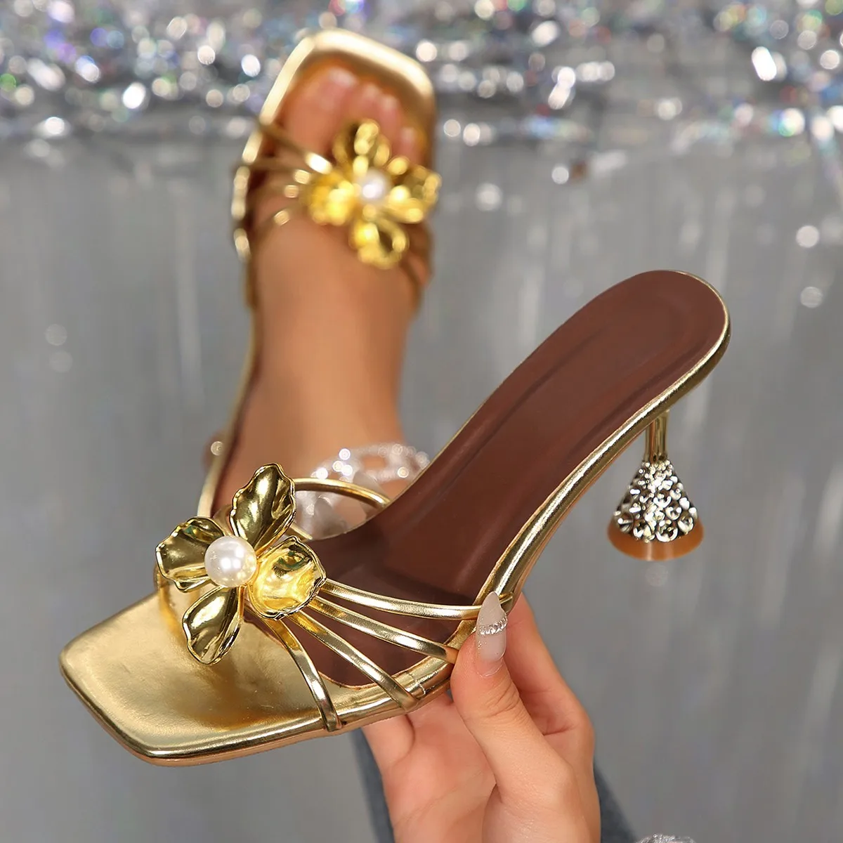 Vintage Metal Flower Crystal C - огляд і ціна Vintage And Modern Fashion