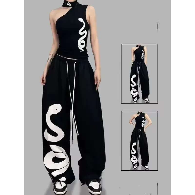 Retro Y2K Wide Leg Track Pants - огляд і ціна Retro Track Pant