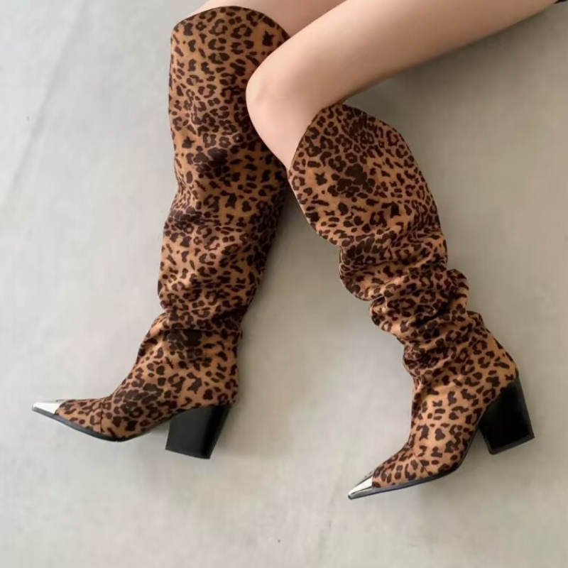 Leopard Print Vintage Pleated  - огляд і ціна Vintage And Modern Fashion