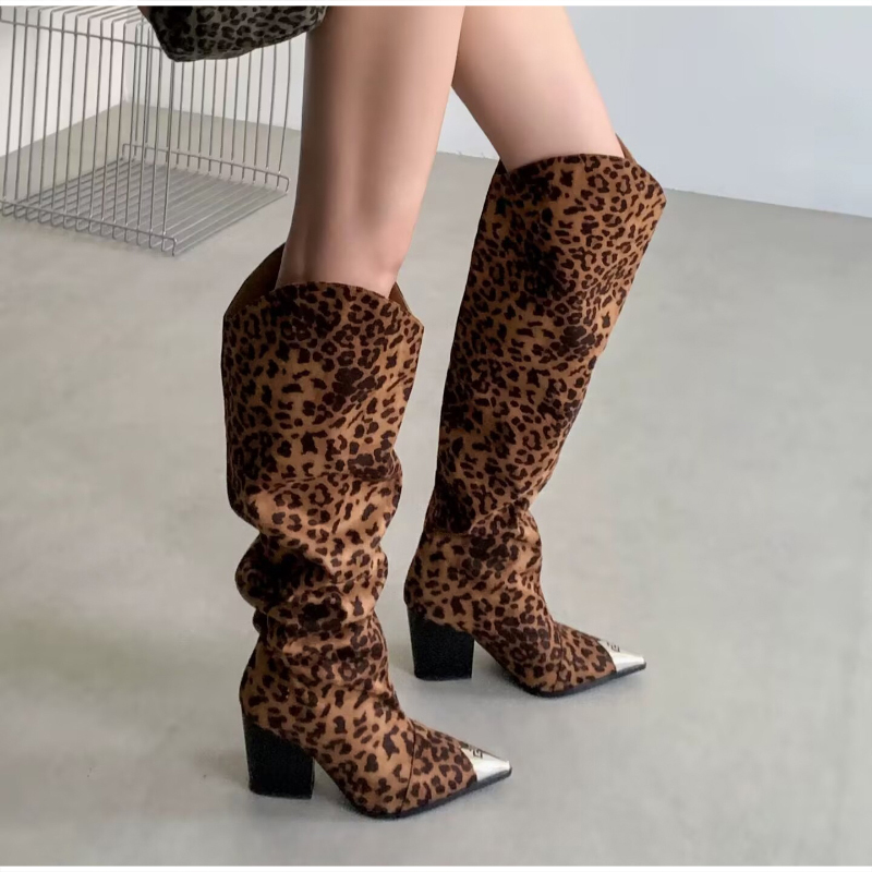 Leopard Print Vintage Pleated  - огляд і ціна Vintage And Modern Fashion