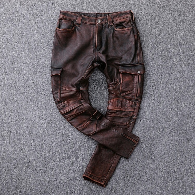 Black Winter Leather Trousers  - огляд і ціна Retro Track Pant