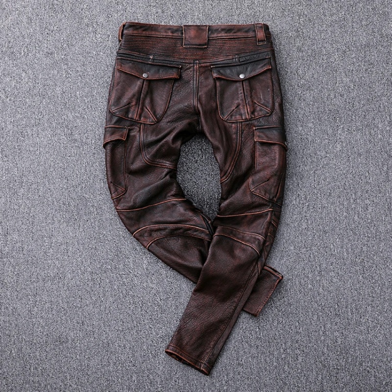 Black Winter Leather Trousers  - огляд і ціна Retro Track Pant