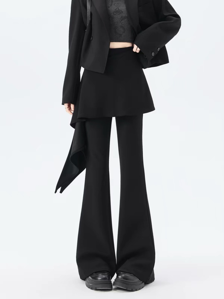 Women Black Goth Baggy Flare P - огляд і ціна Retro Track Pant
